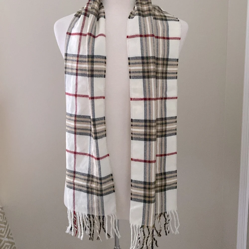 Macy’s John Ashford Plaid Scarf